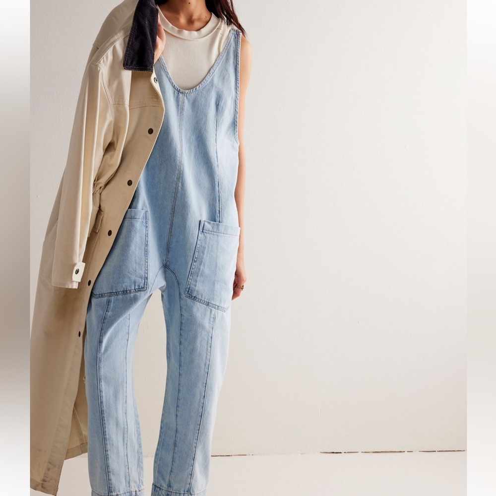 NWT Free People High Roller Jumpsuit